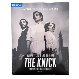 The Knick Complete Second Season Slipcover Blu-Ray Digital HD Cinemax SEALED NEW
